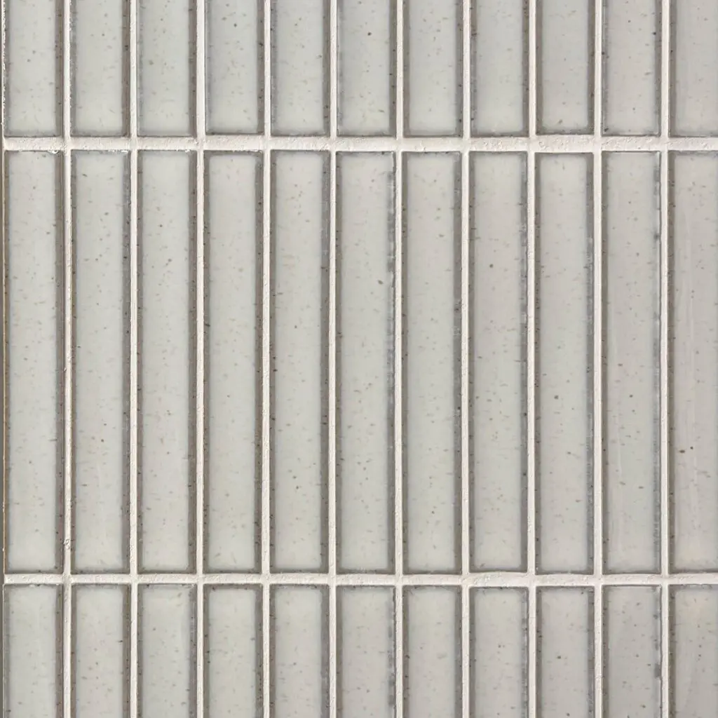 vit avlång japansk mosaik i keramik