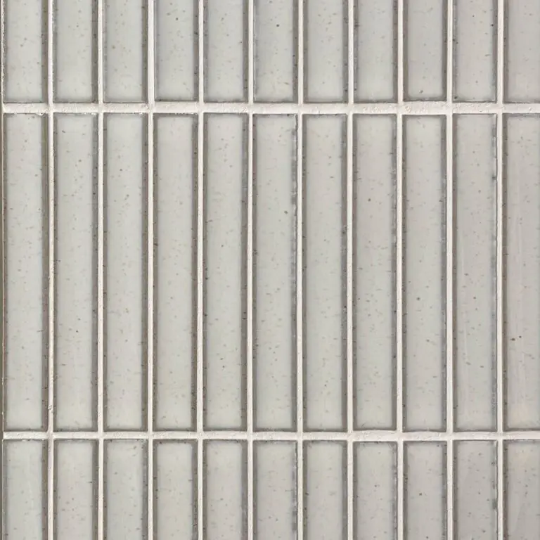 vit avlång japansk mosaik i keramik
