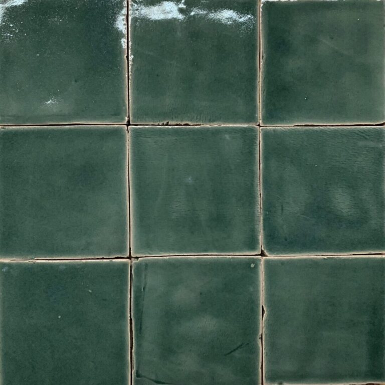nertonat mörkgrönt kakel