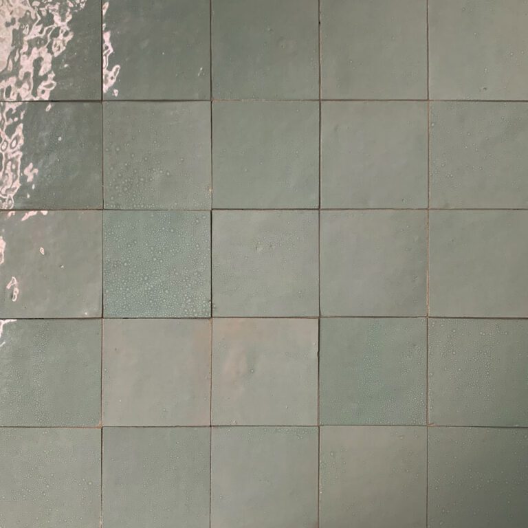 pistage-färgat ojämnt zellige kakel