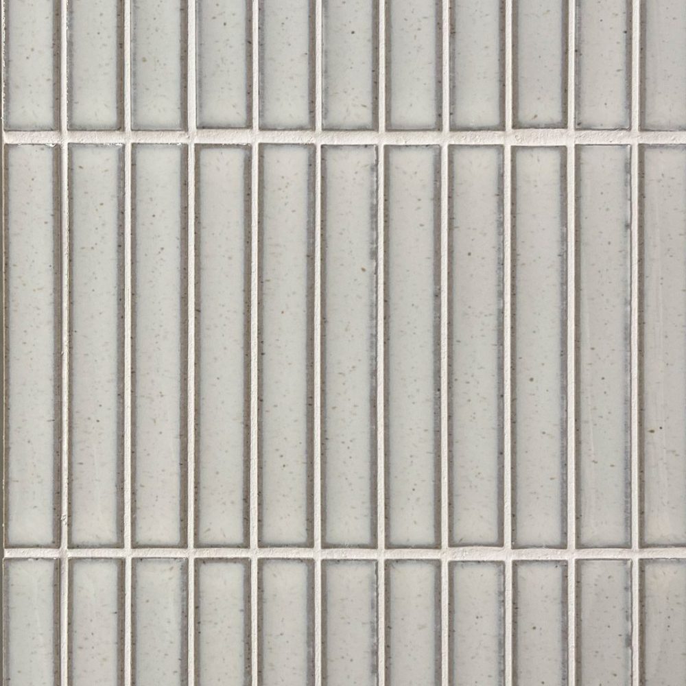 vit avlång japansk mosaik i keramik