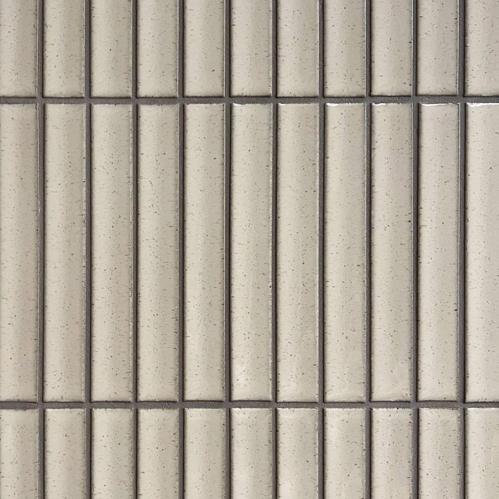 vit avlång japansk mosaik i keramik