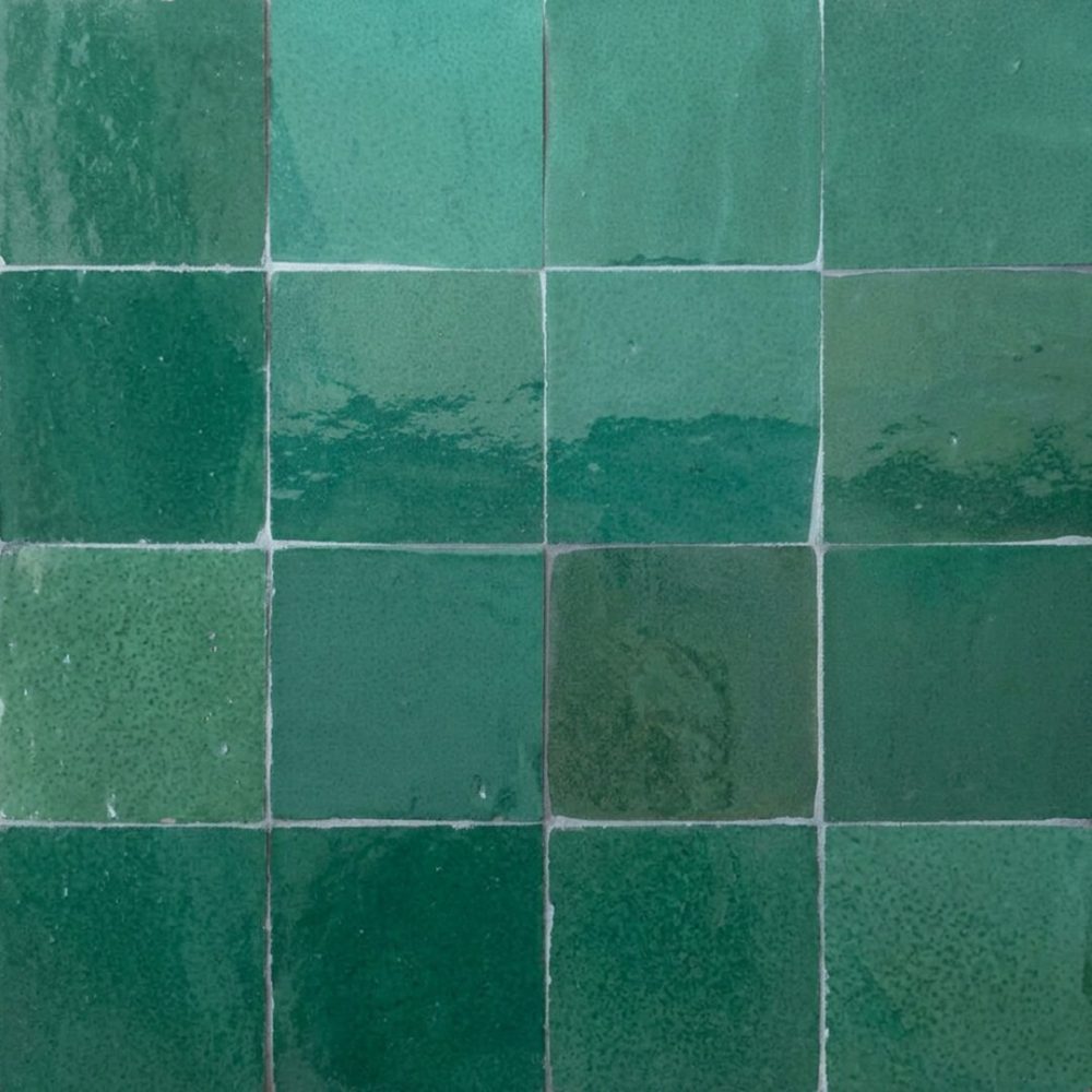 Zellige Menthe 10x10